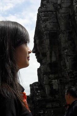 Huyen Trang in Cambodia